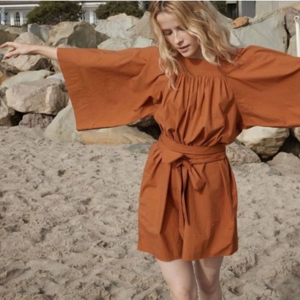 Doen Terracotta Mini Dress